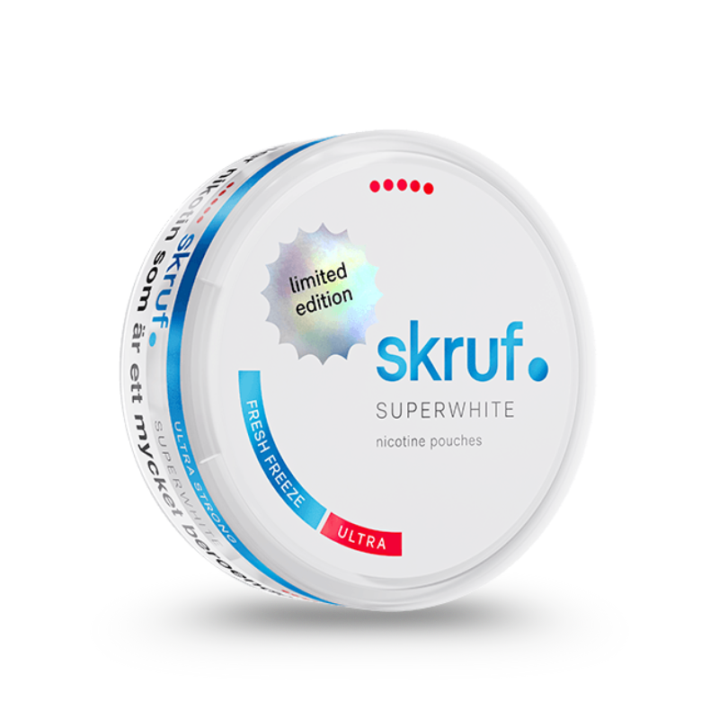 Skruf Superwhite Fresh Freeze Ultra Limited Edition
