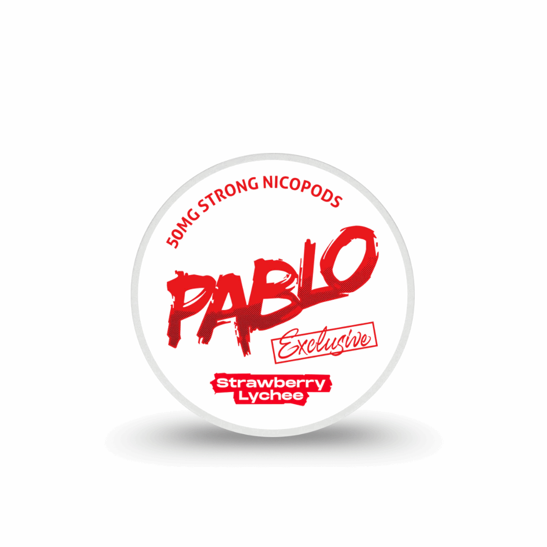 Pablo Exclusive Strawberry Lychee - Nordicwhitepouch UK Pablo Exclusive Strawberry Lychee