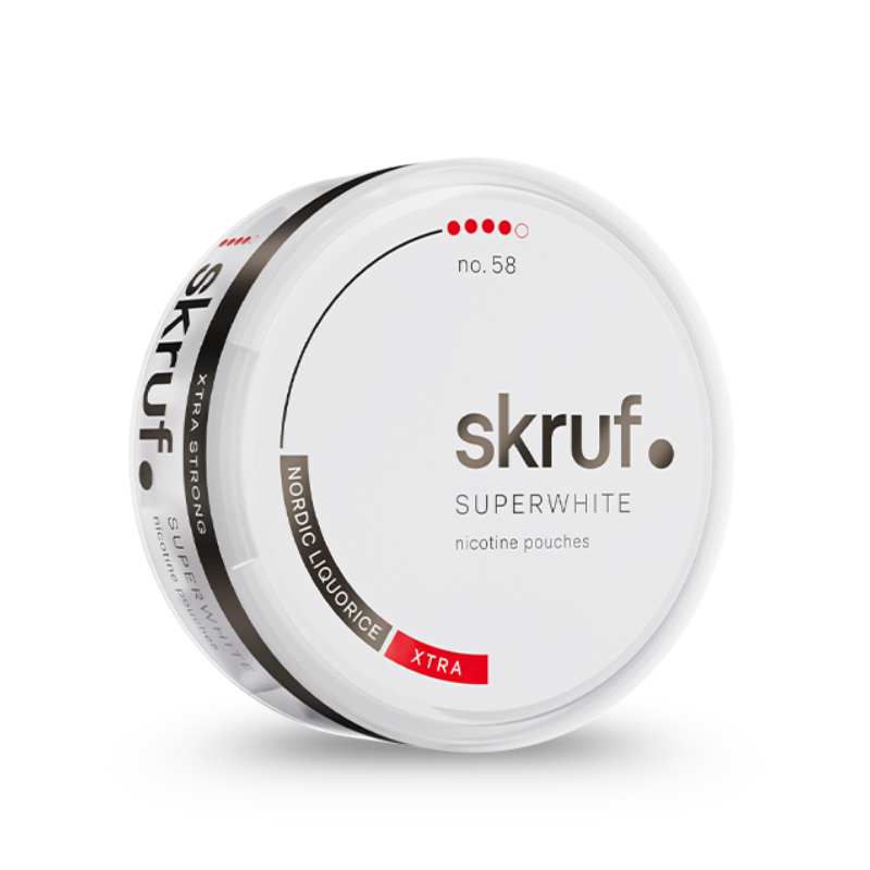 Skruf Nordic Liquorice XTRA Strong