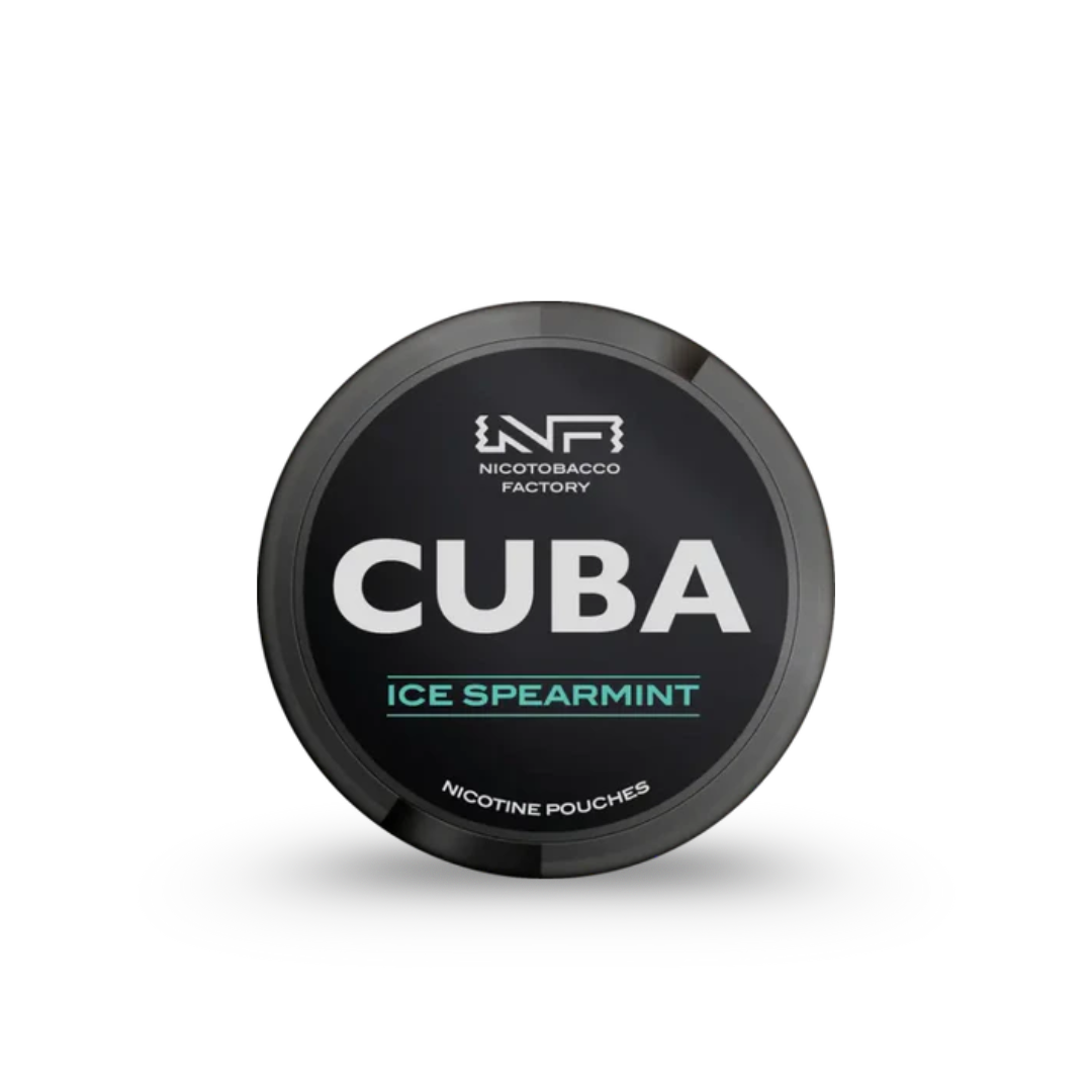 Cuba Black Ice Spearmint - Nordicwhitepouch UK Cuba Black Ice Spearmint