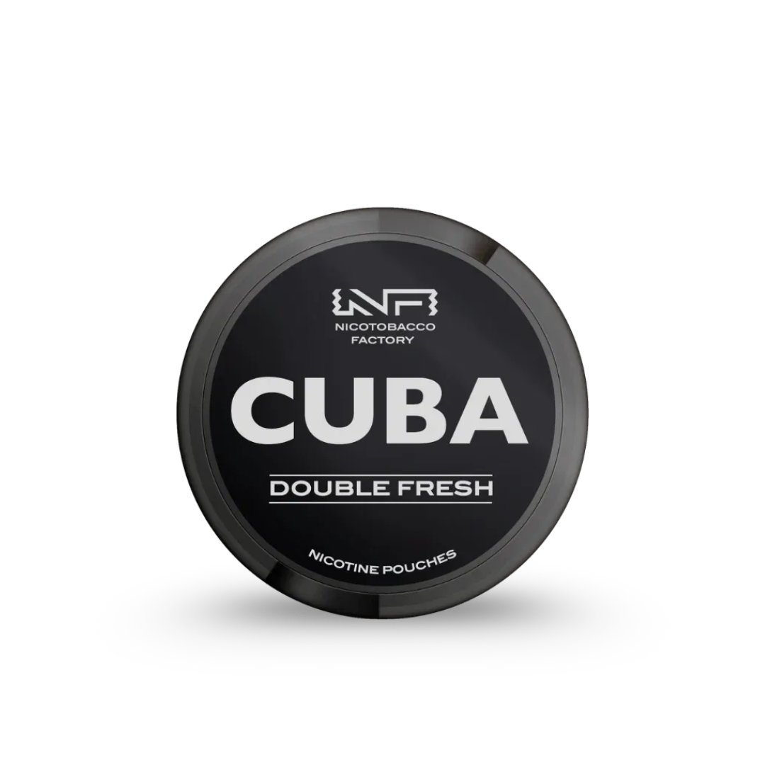 CUBA Black Dubble Fresh - Nordicwhitepouch UK CUBA Black Dubble Fresh