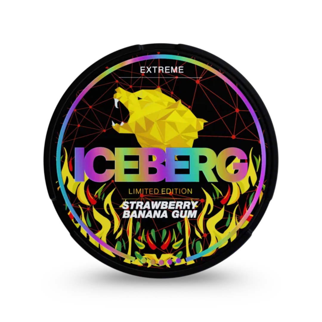 ICEBERG Strawberry Banana Gum Extreme