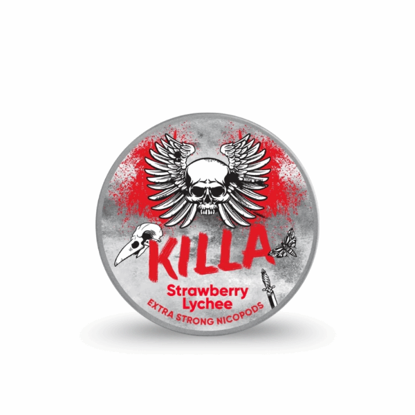 Killa Strawberry Lychee - Nordicwhitepouch UK Killa Strawberry Lychee