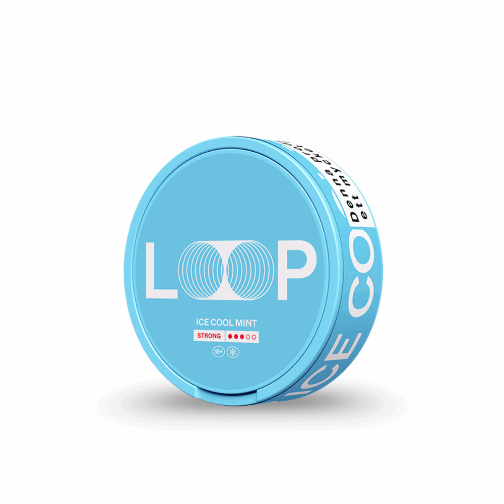 LOOP Ice Cool Mint Strong - Nordicwhitepouch UK LOOP Ice Cool Mint Strong