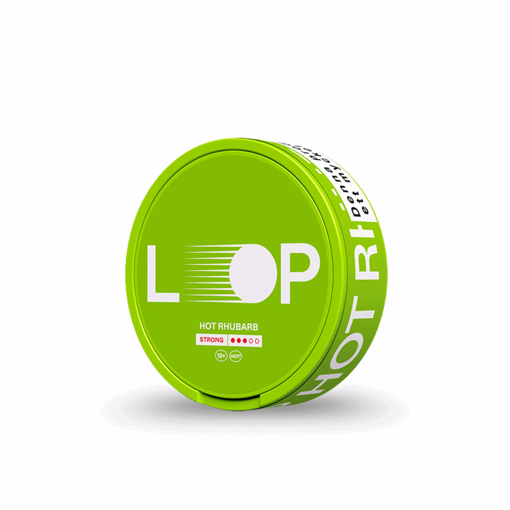 LOOP Hot Rhubarb Strong - Nordicwhitepouch UK LOOP Hot Rhubarb Strong