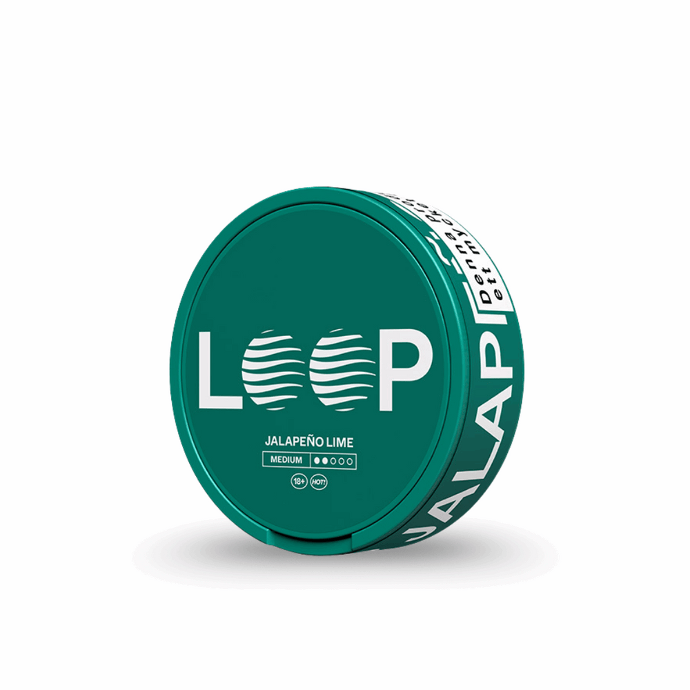 LOOP Jalapeno Lime Normal - Nordicwhitepouch UK LOOP Jalapeno Lime Normal