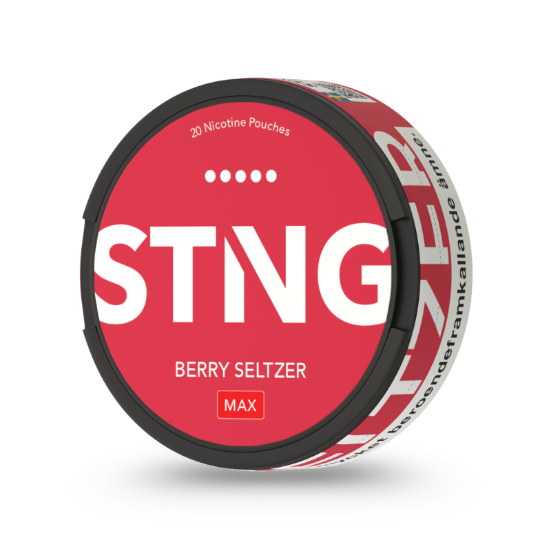 STNG Berry Seltzer MAX (27.5 mg/pouch)