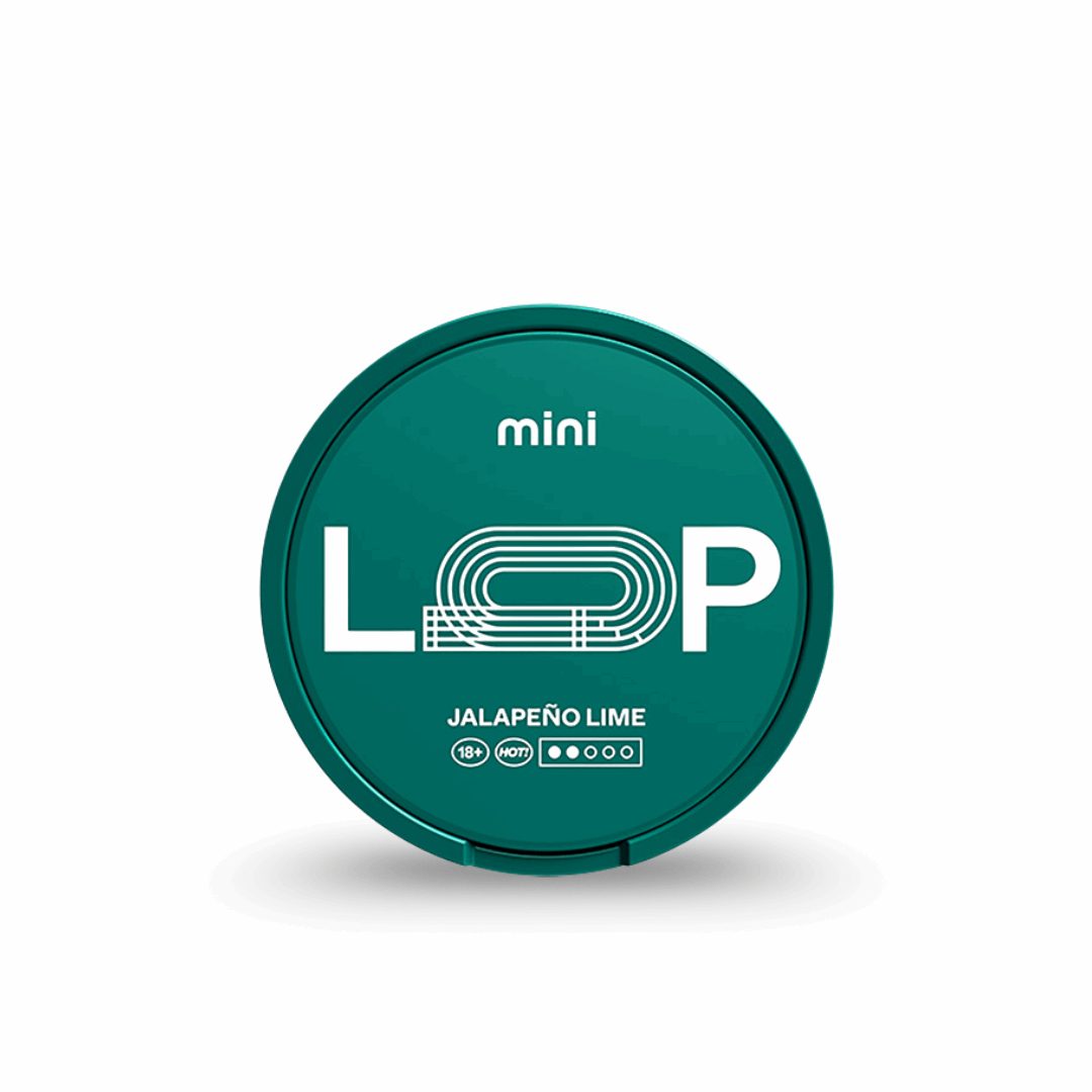 LOOP Jalapeno Lime Mini - Nordicwhitepouch UK LOOP Jalapeno Lime Mini