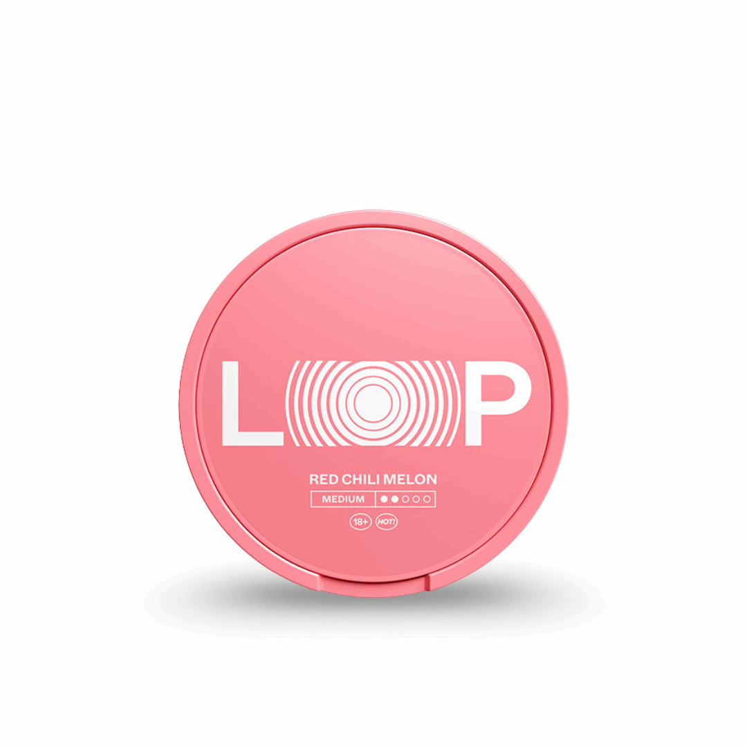 LOOP Red Chili Melon Normal - Nordicwhitepouch UK LOOP Red Chili Melon Normal