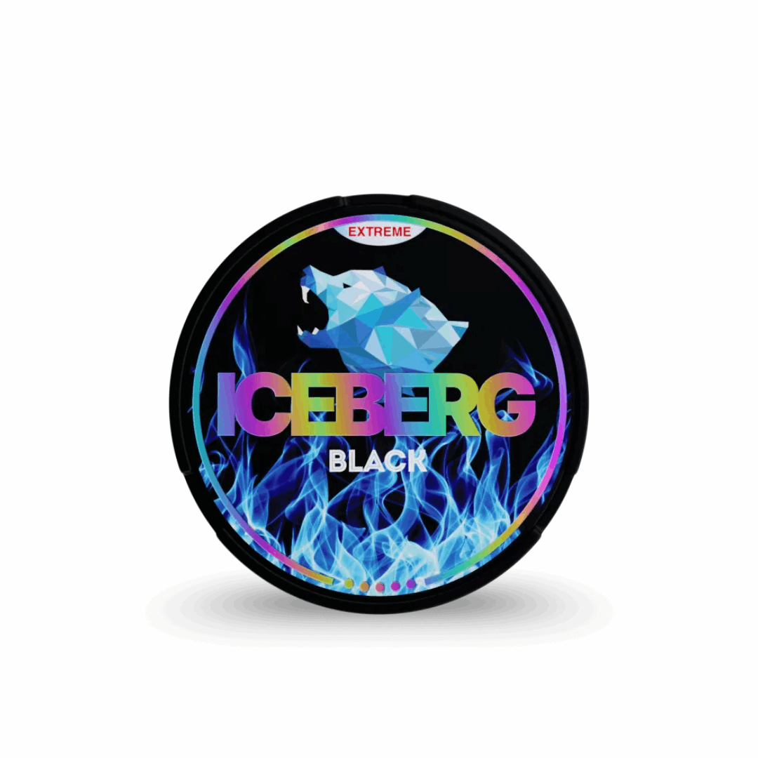 ICEBERG Black Extreme - Nordicwhitepouch UK ICEBERG Black Extreme