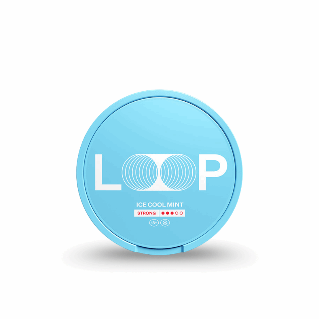 LOOP Ice Cool Mint Strong - Nordicwhitepouch UK LOOP Ice Cool Mint Strong