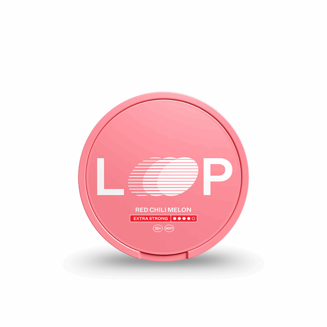 LOOP Red Chili Melon Extra Strong - Nordicwhitepouch UK LOOP Red Chili Melon Extra Strong