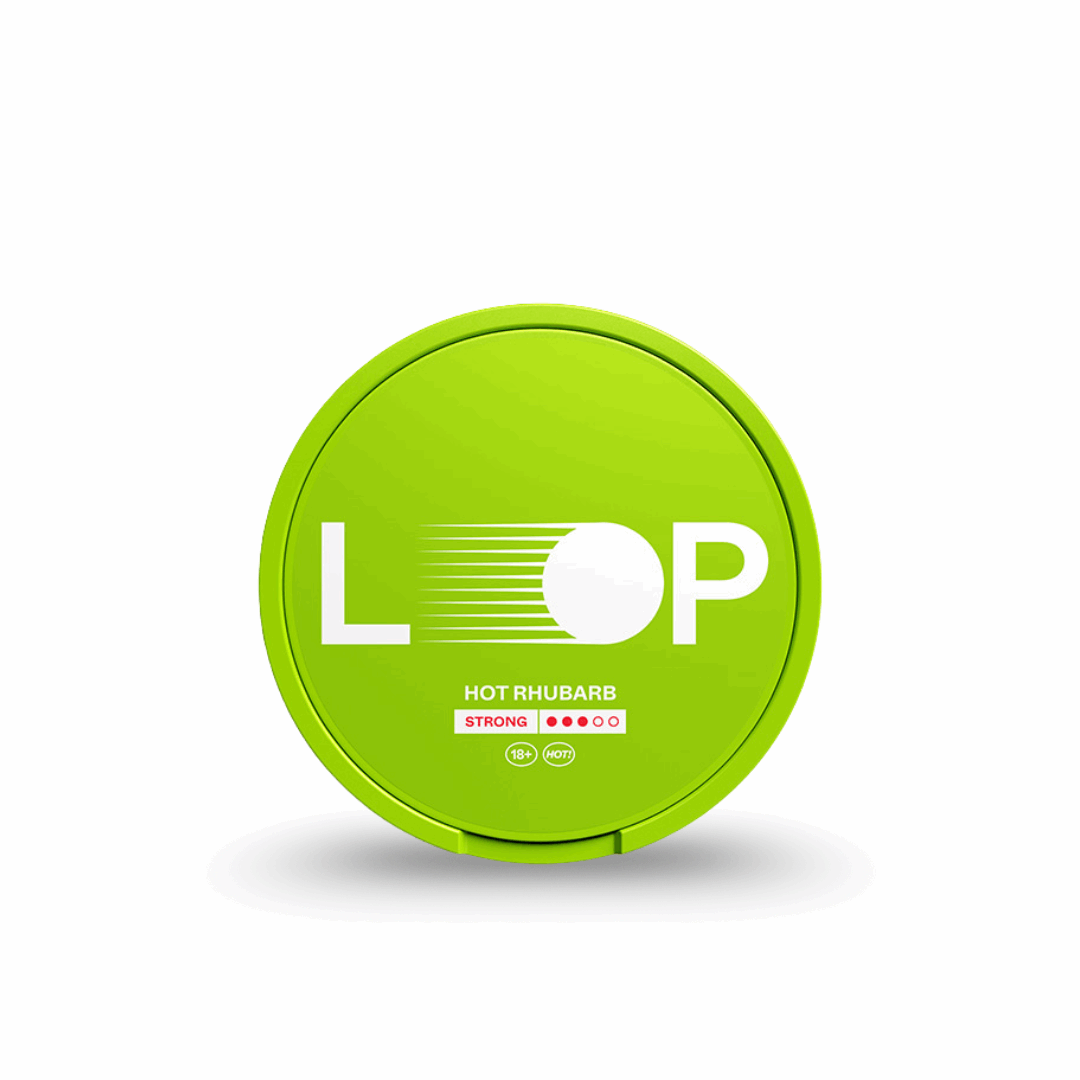 LOOP Hot Rhubarb Strong - Nordicwhitepouch UK LOOP Hot Rhubarb Strong