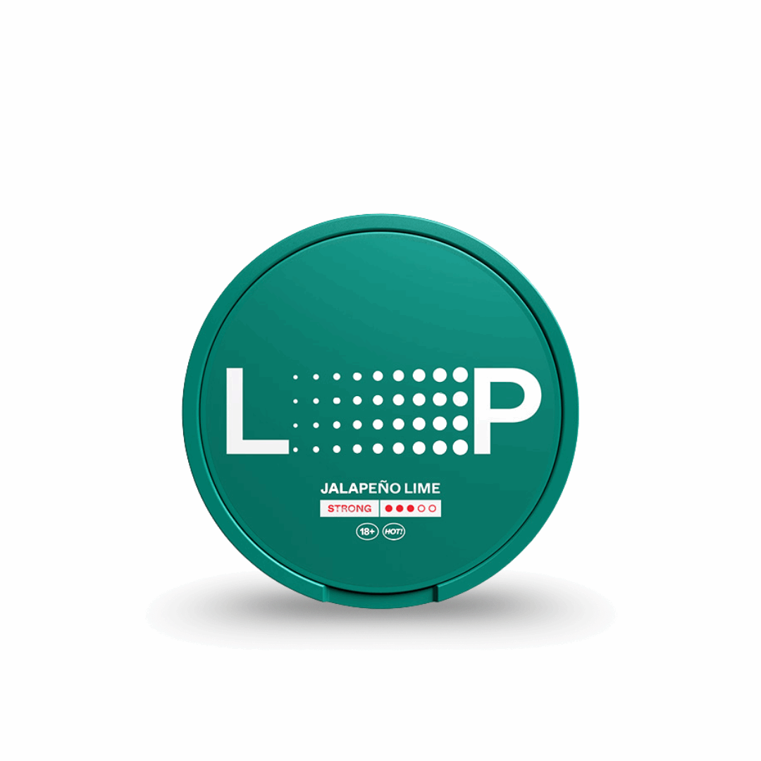 LOOP Jalapeno Lime Strong - Nordicwhitepouch UK LOOP Jalapeno Lime Strong