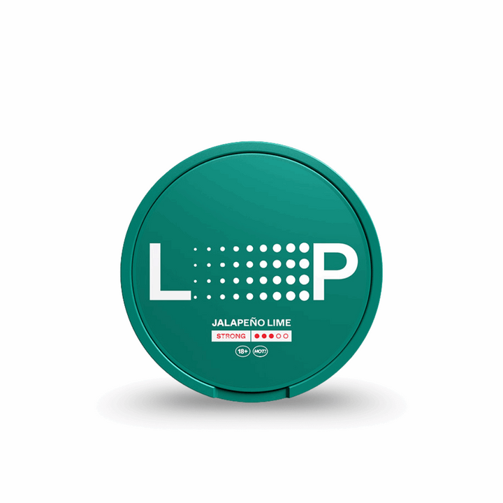 LOOP Jalapeno Lime Strong - Nordicwhitepouch UK LOOP Jalapeno Lime Strong