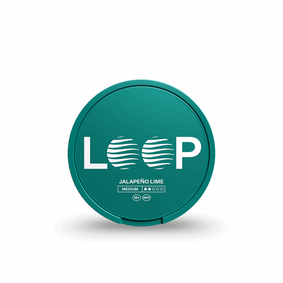 LOOP Jalapeno Lime Normal - Nordicwhitepouch UK LOOP Jalapeno Lime Normal