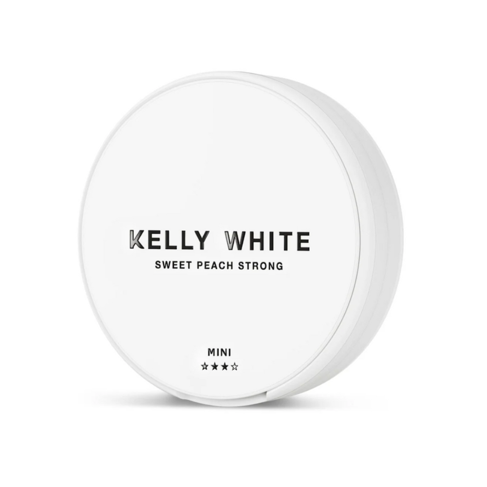 KELLY WHITE SWEET PEACH STRONG - Nordicwhitepouch UK KELLY WHITE SWEET PEACH STRONG