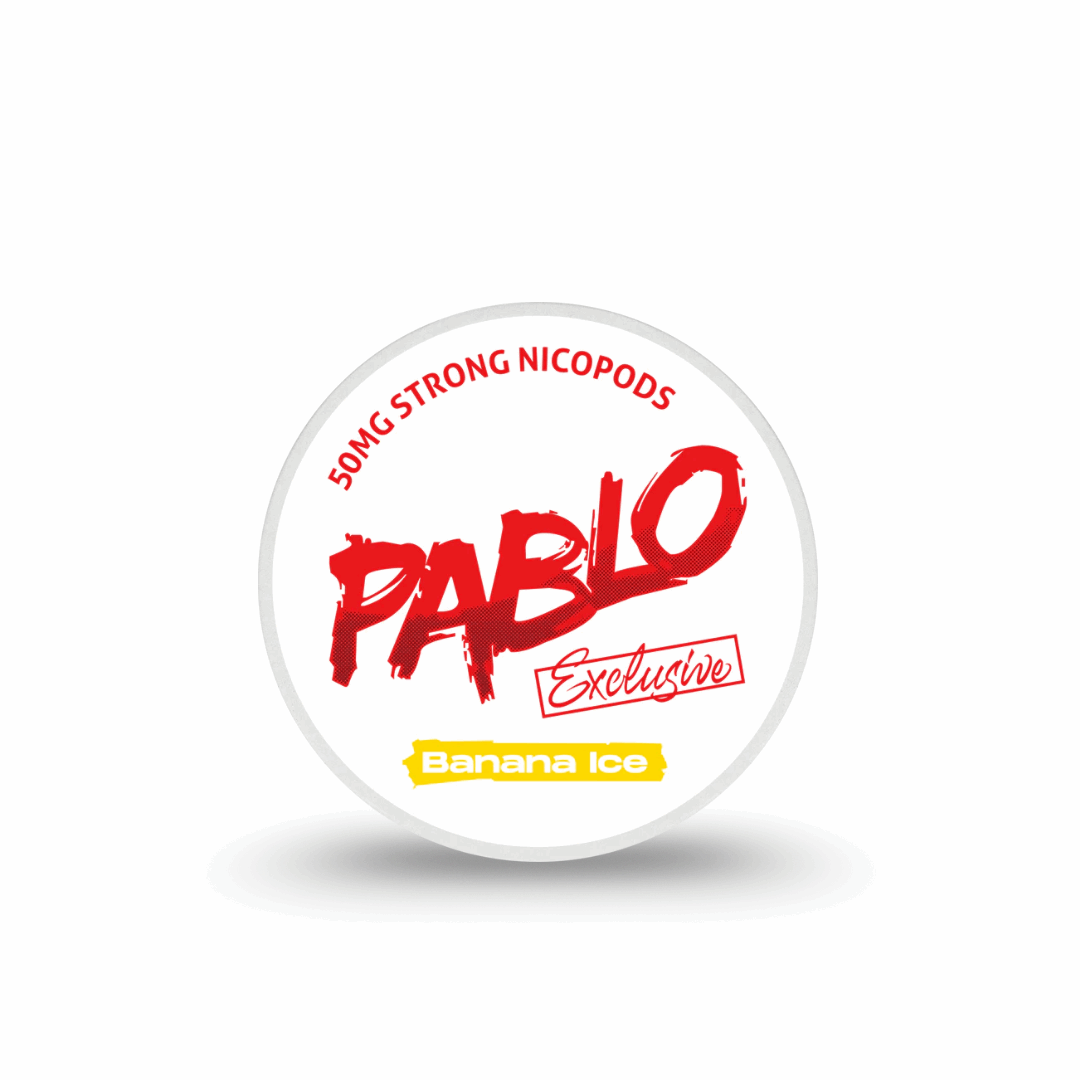 Pablo Exclusive Banana Ice - Nordicwhitepouch UK Pablo Exclusive Banana Ice