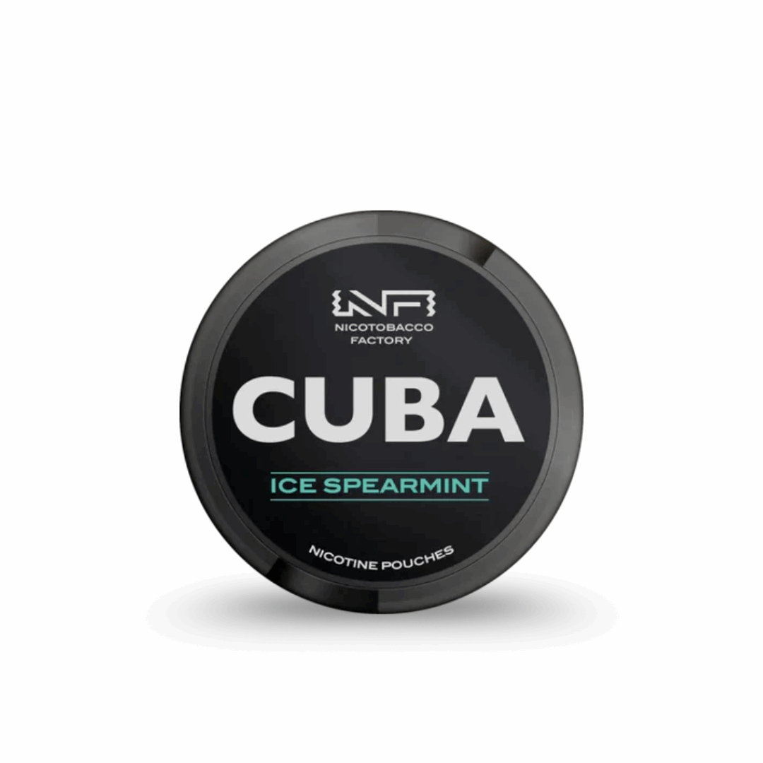 Cuba Black Ice Spearmint - Nordicwhitepouch UK Cuba Black Ice Spearmint
