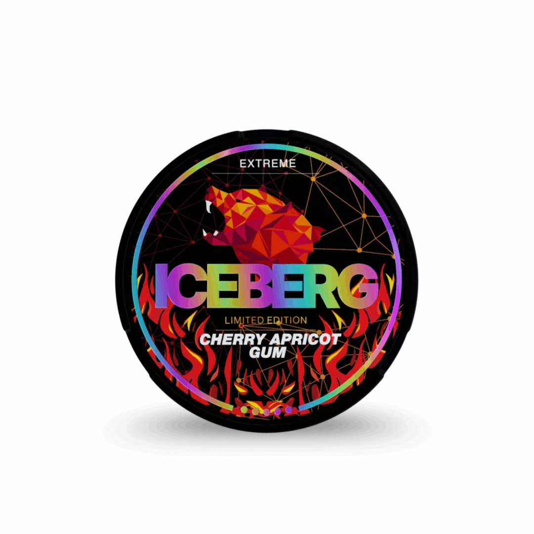 ICEBERG Cherry Apricot Gum - Nordicwhitepouch UK ICEBERG Cherry Apricot Gum