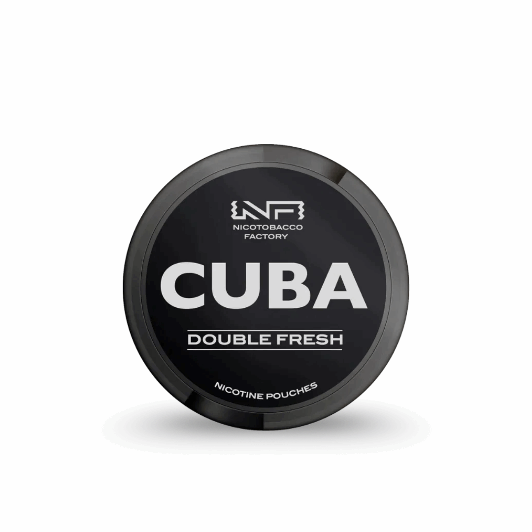 CUBA Black Dubble Fresh - Nordicwhitepouch UK CUBA Black Dubble Fresh
