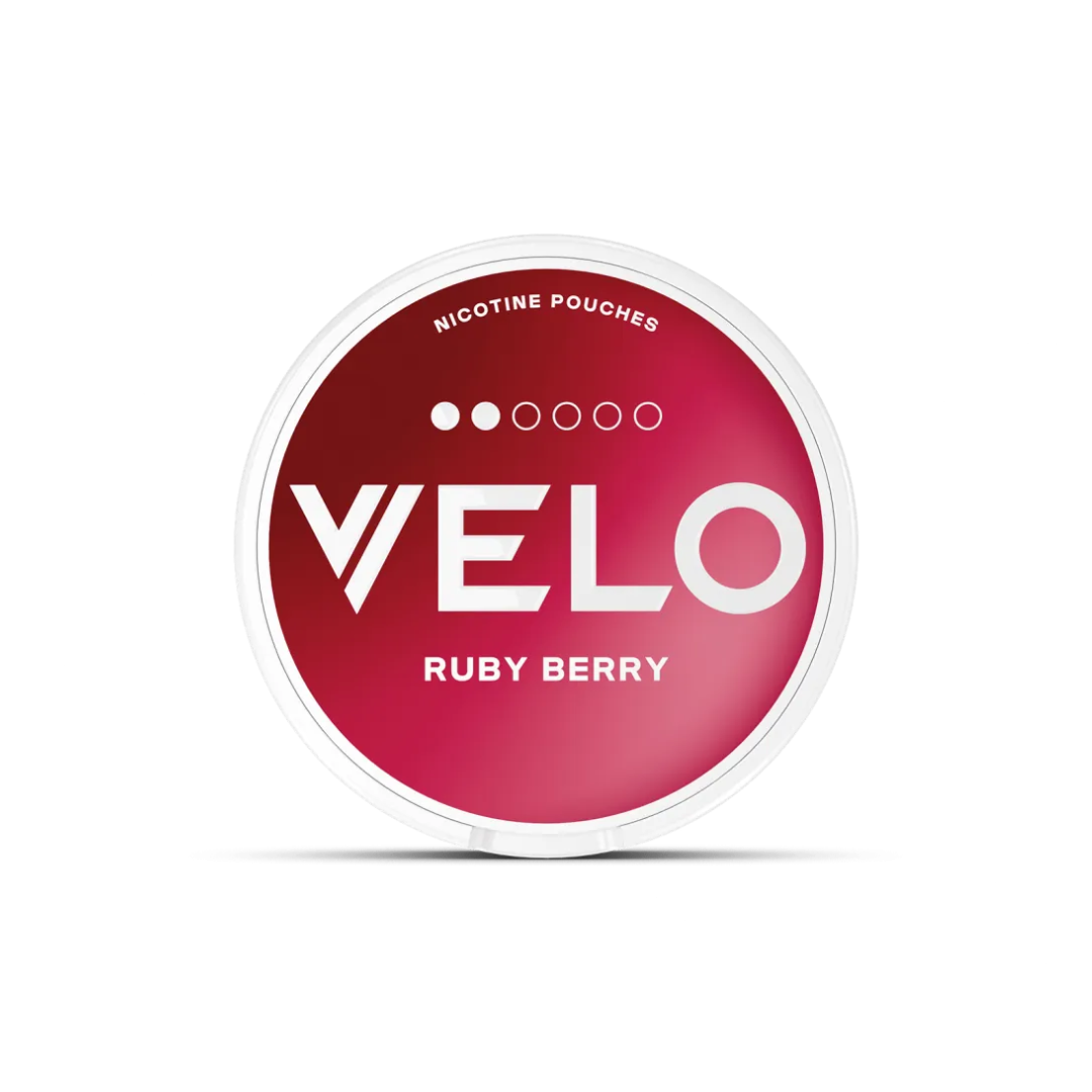VELO Ruby Berry - Nordicwhitepouch UK VELO Ruby Berry